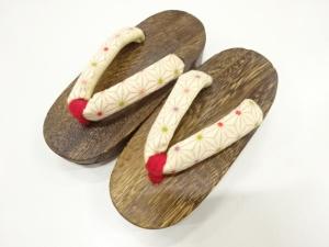 未使用品　焼桐子供用下駄(16.5センチ)